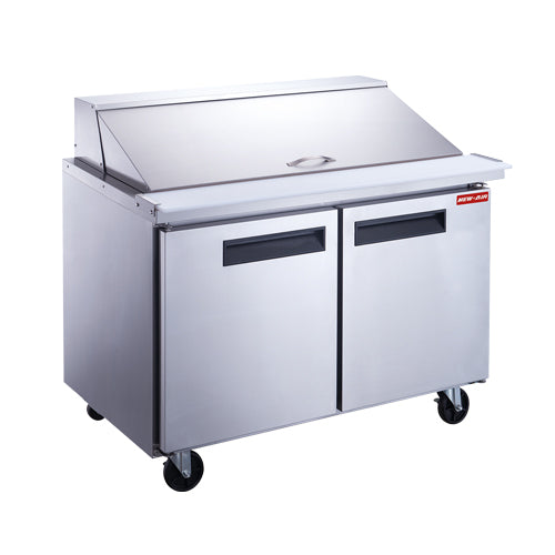 New Air - Table à Salade NPT-048-MSA / 11.47 P3 (2 portes inox)
