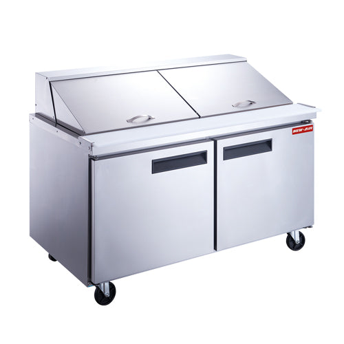 New Air - Table à Salade NPT-060-MSA / 11.33 P3 (2 portes inox)