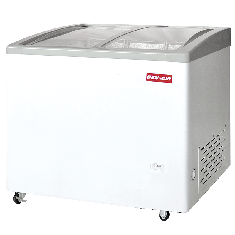 New Air - Congélateur à crème glacée à vitres courbées 71"