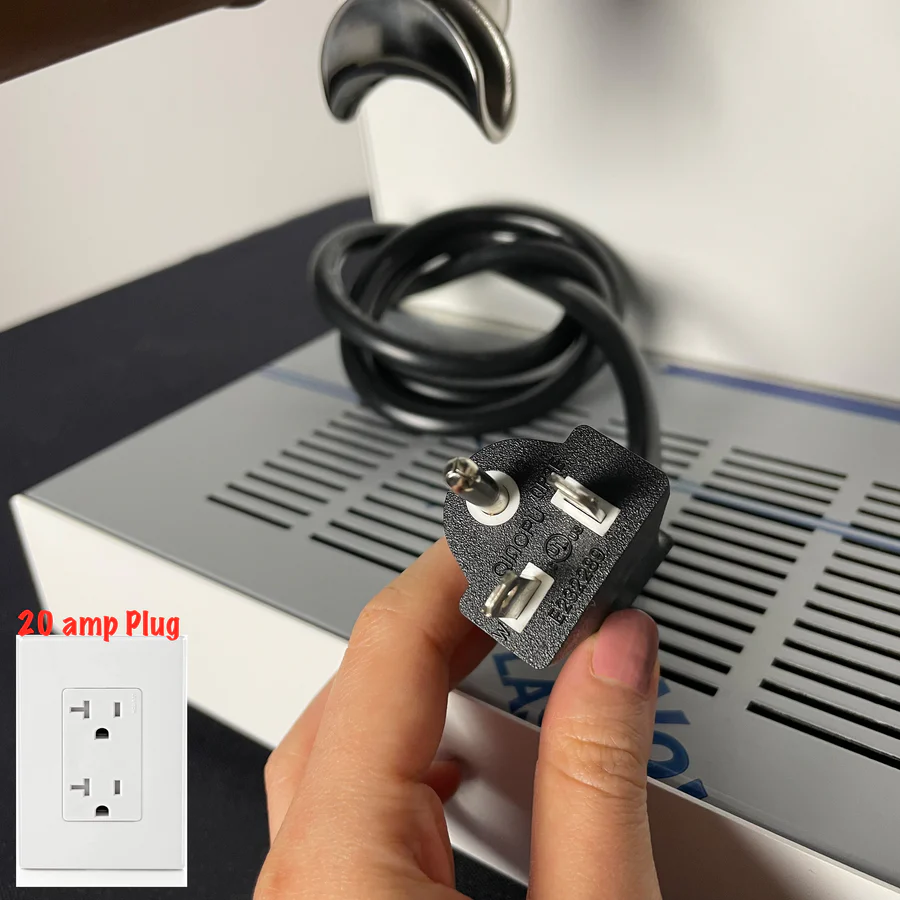 Ascaso Steel Duo 20 amp : machine à espresso domestique à double thermobloc, corps 100 % métal, 58 mm (Boîte ouverte)