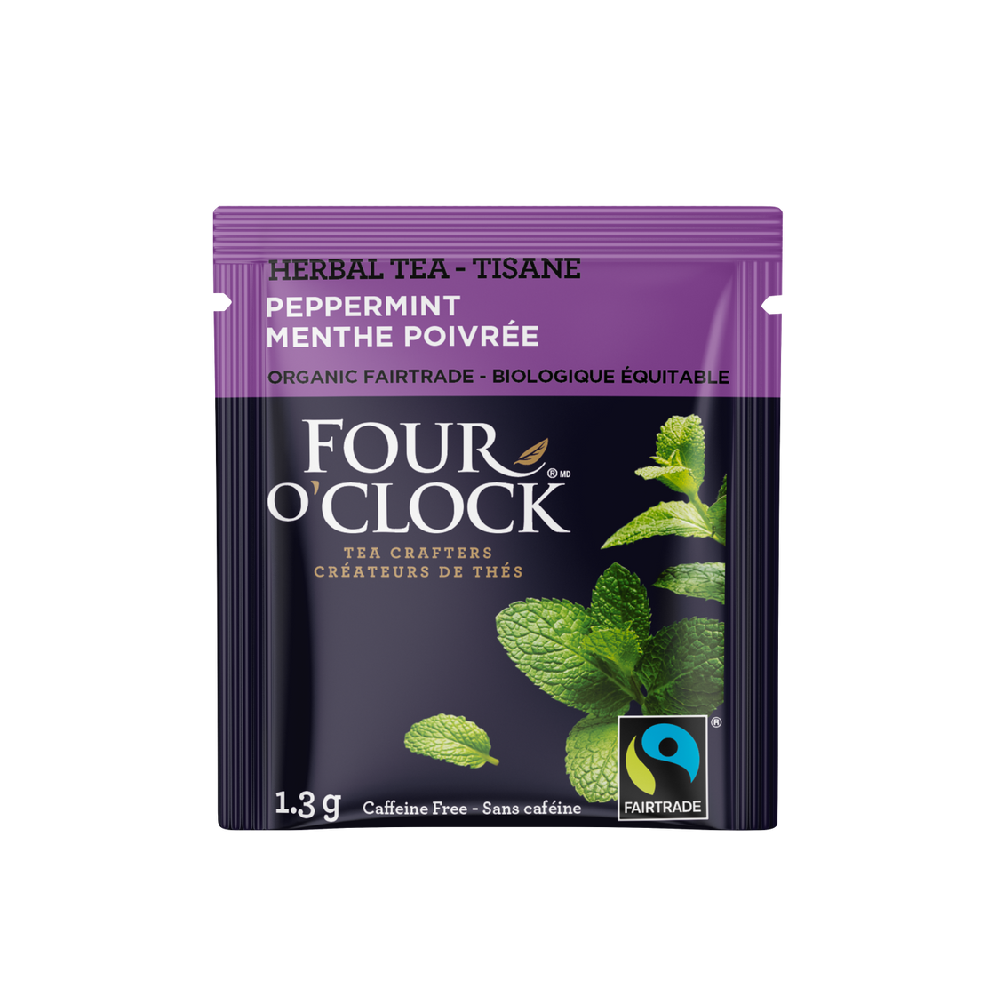 Four O'Clock - Tisane menthe poivrée biologique & équitable (16 sachets)