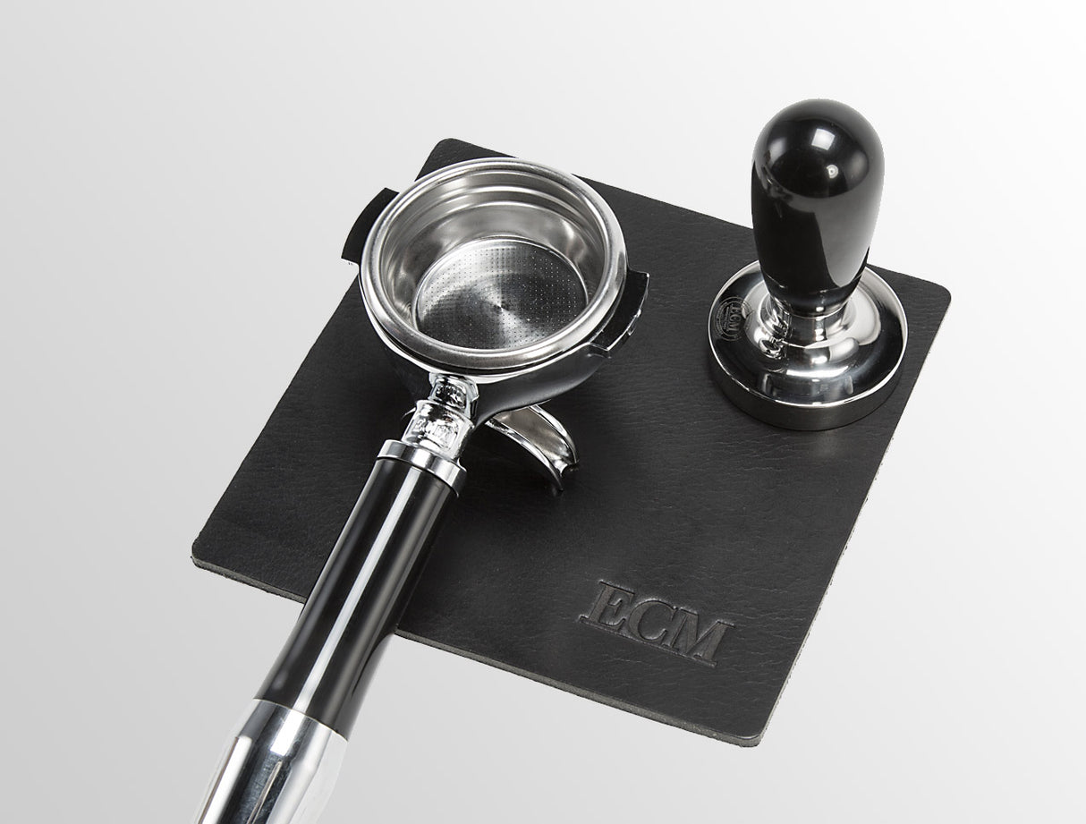 ECM - Black leather pressing mat