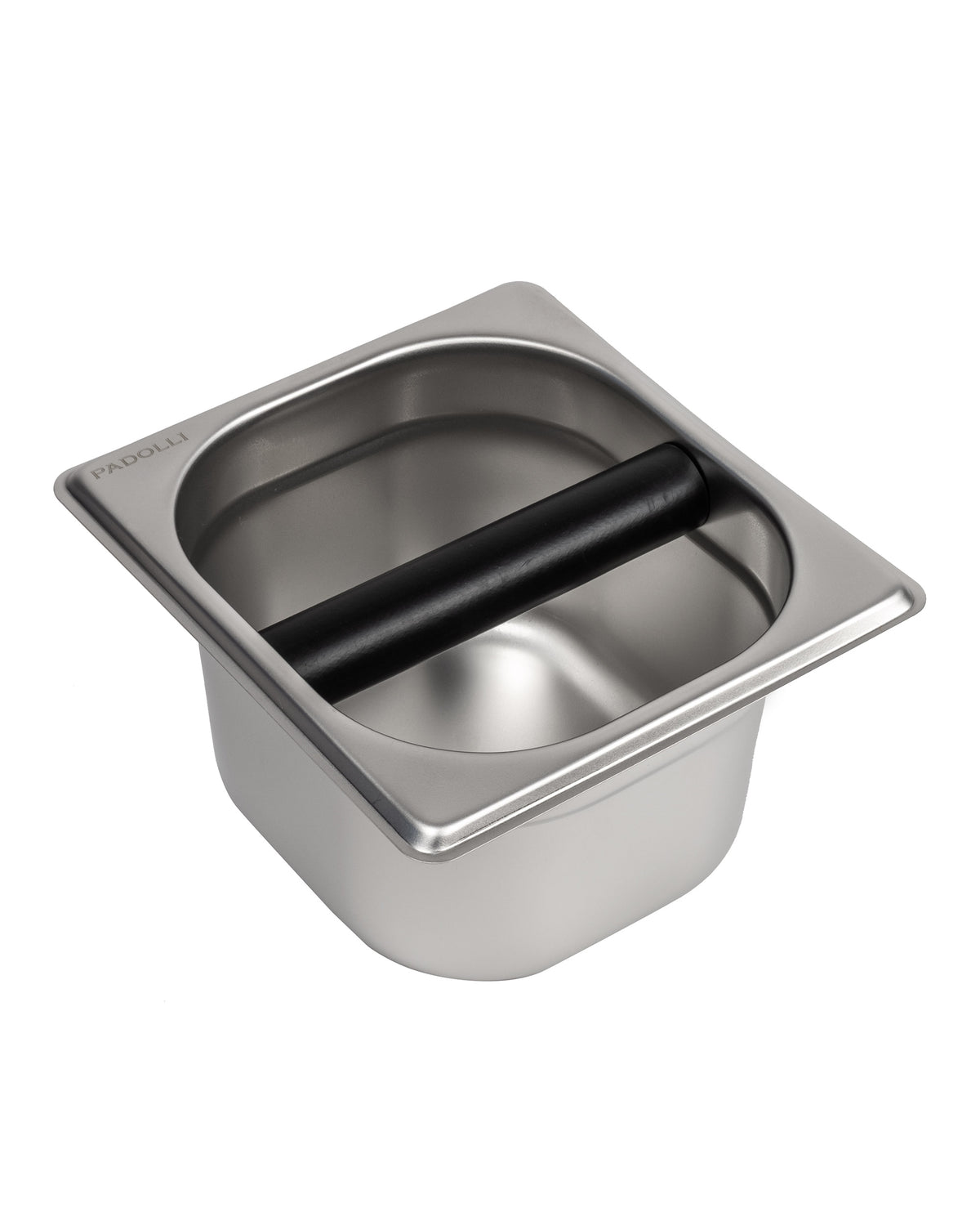 Padolli - Built-in stainless steel grounds container (17.6 X 16.2 X 10 cm)