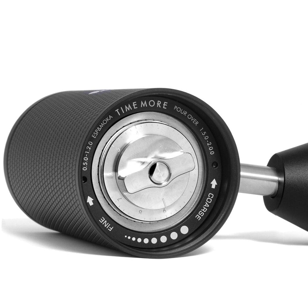 Timemore Chestnut C5 ESP PRO : moulin à café manuel, meules coniques 42 mm, réglage au micron