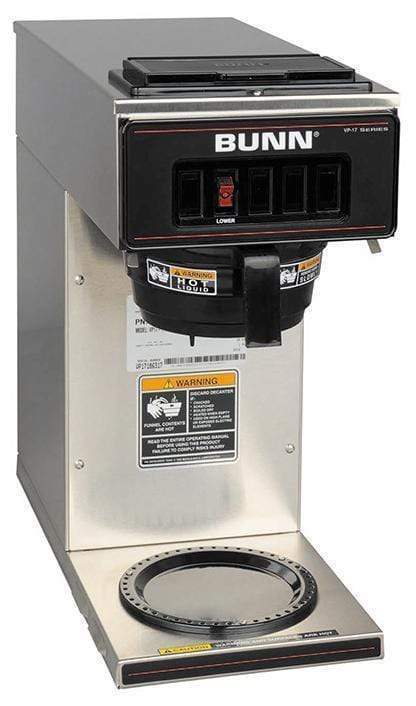 Bunn - VP17-1 (1 réchauffeur inférieur) 120V 15 AMP P/O Pourover