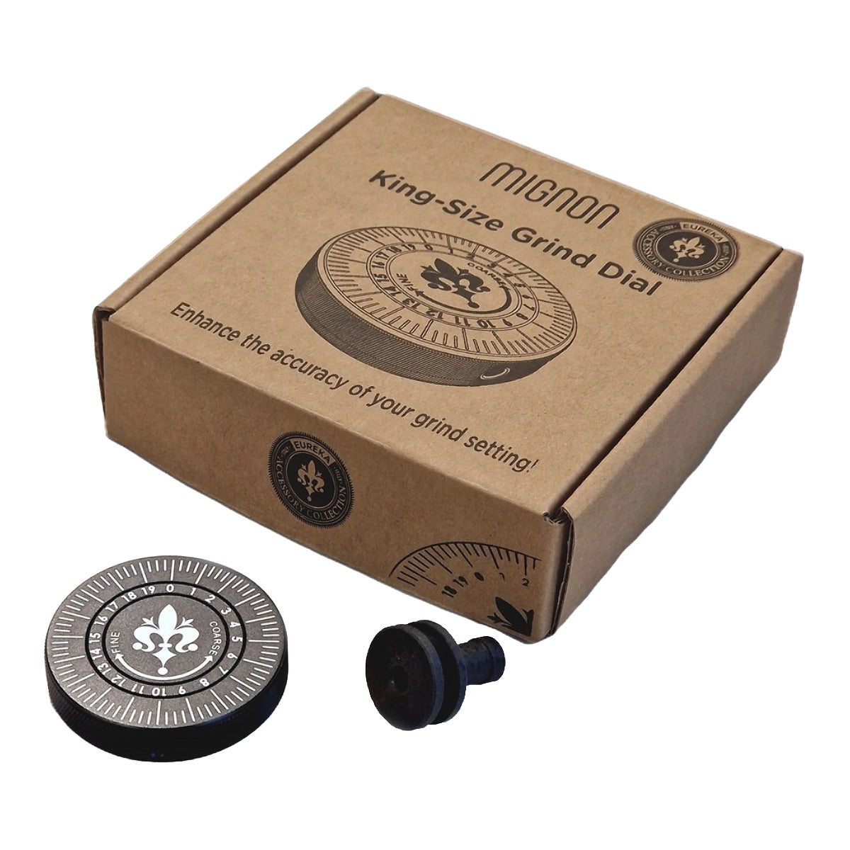 Eureka - "King Size" grind adjustment wheel for Eureka Mignon