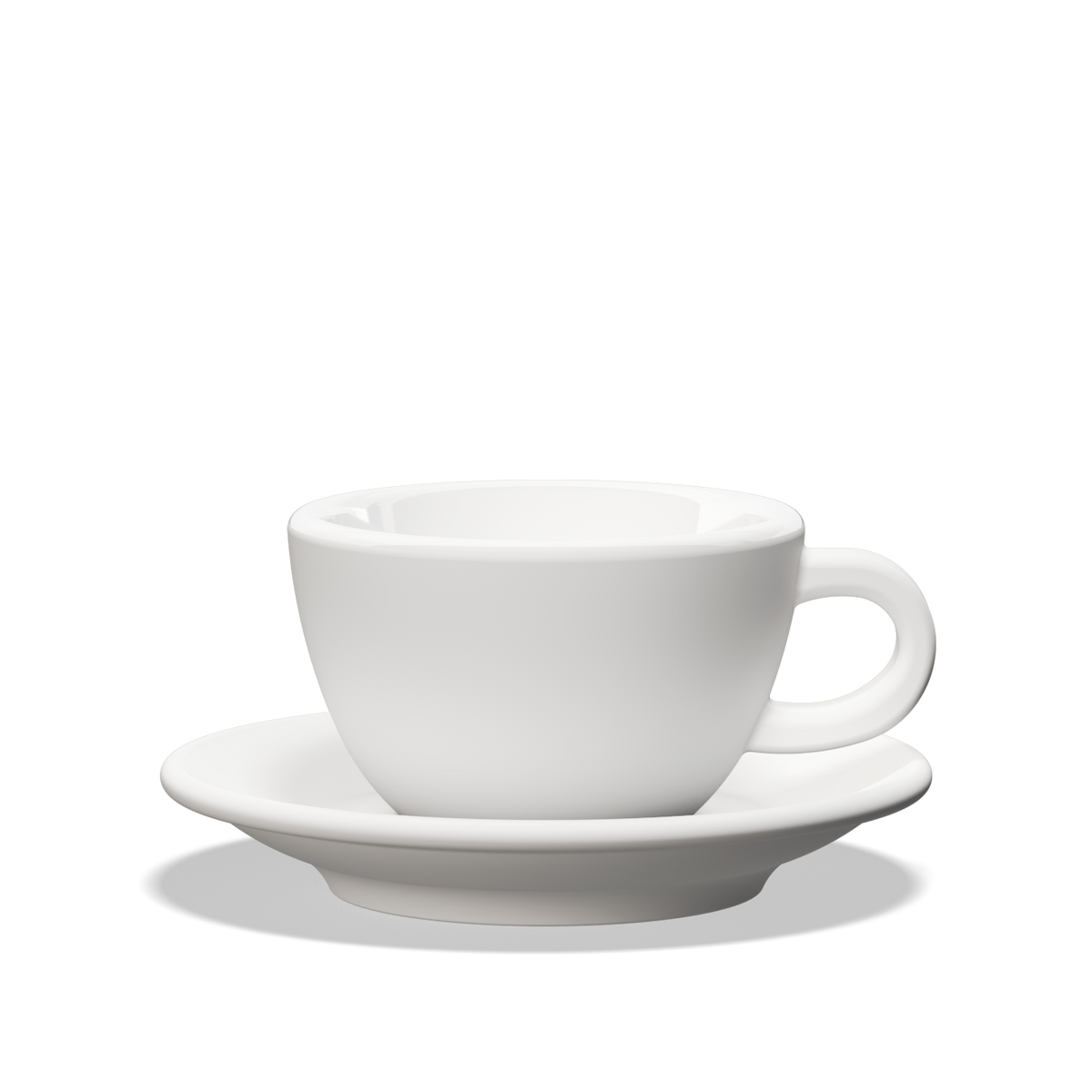 Clubhouse - Tulipano 210ml cappuccino cup with saucer