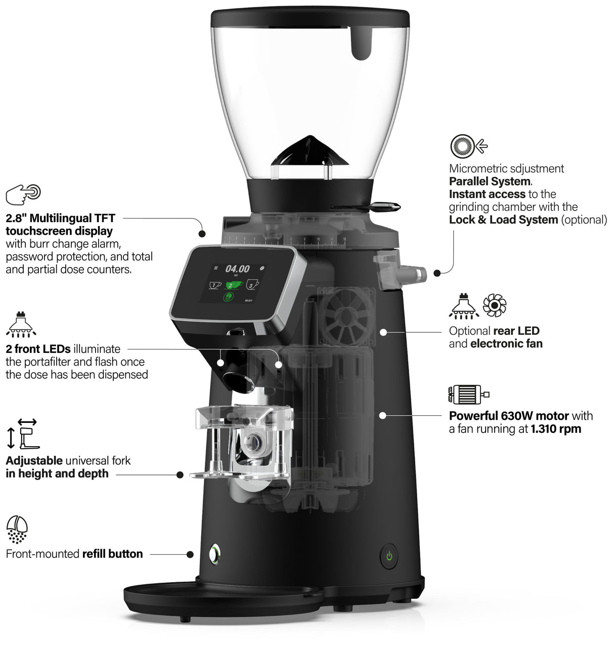 Compak - E6 OD Espresso Grinder