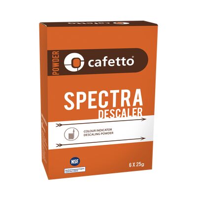 Cafetto - Détartrant Spectra avec indicateur de performance (6 unités / 125 gr)
