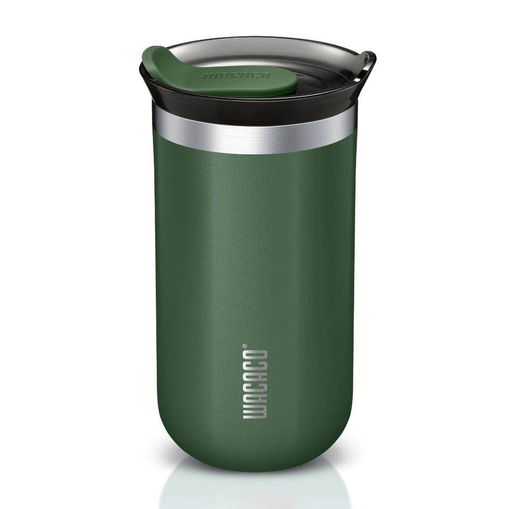 WACACO Octaroma Lungo 300 ml : tasse isotherme de voyage en acier inoxydable, couvercle anti-fuite