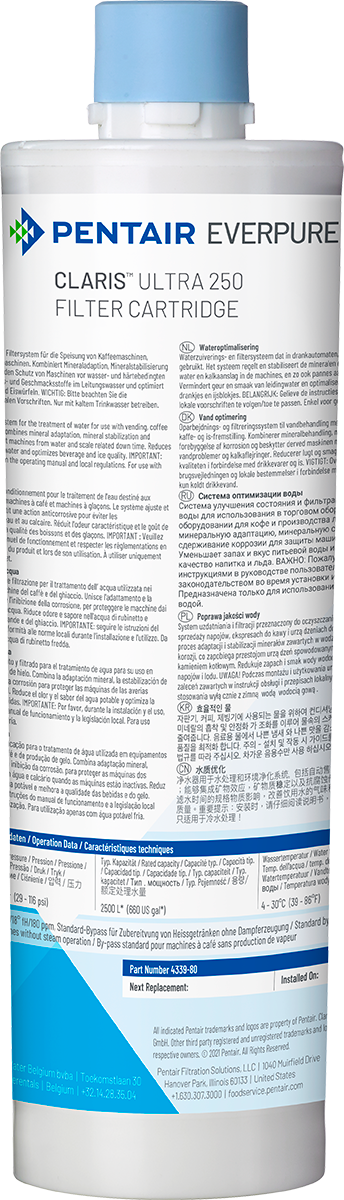 Pentair Everpure - Filtre Claris Ultra 2 Lpm