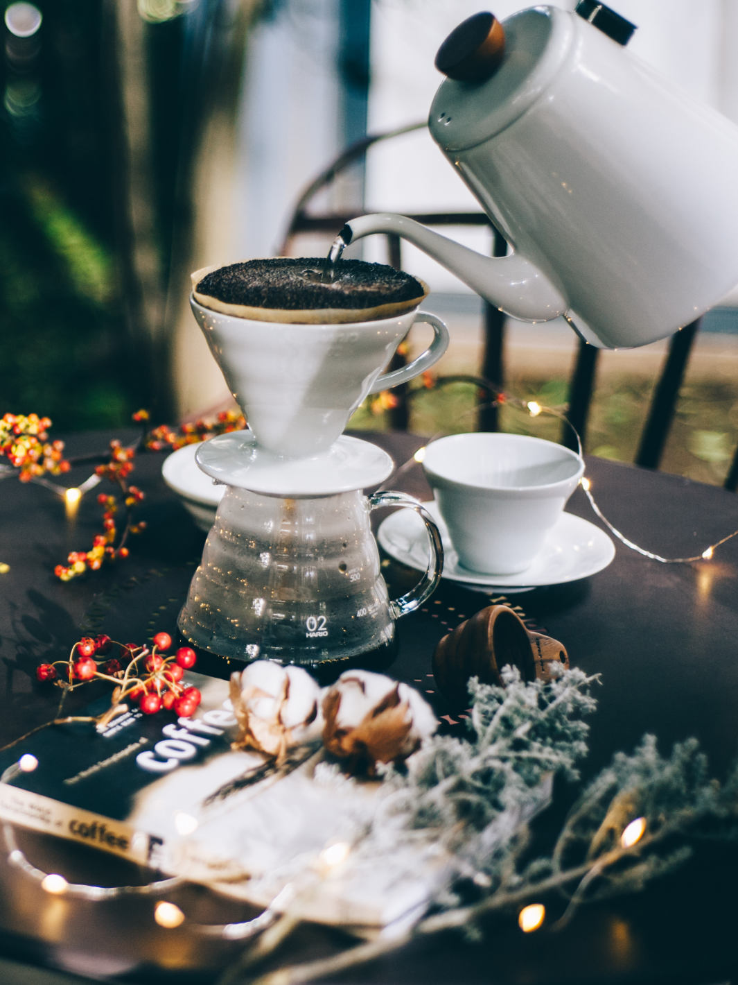 Hario - V60-02 infuseur à café en céramique
