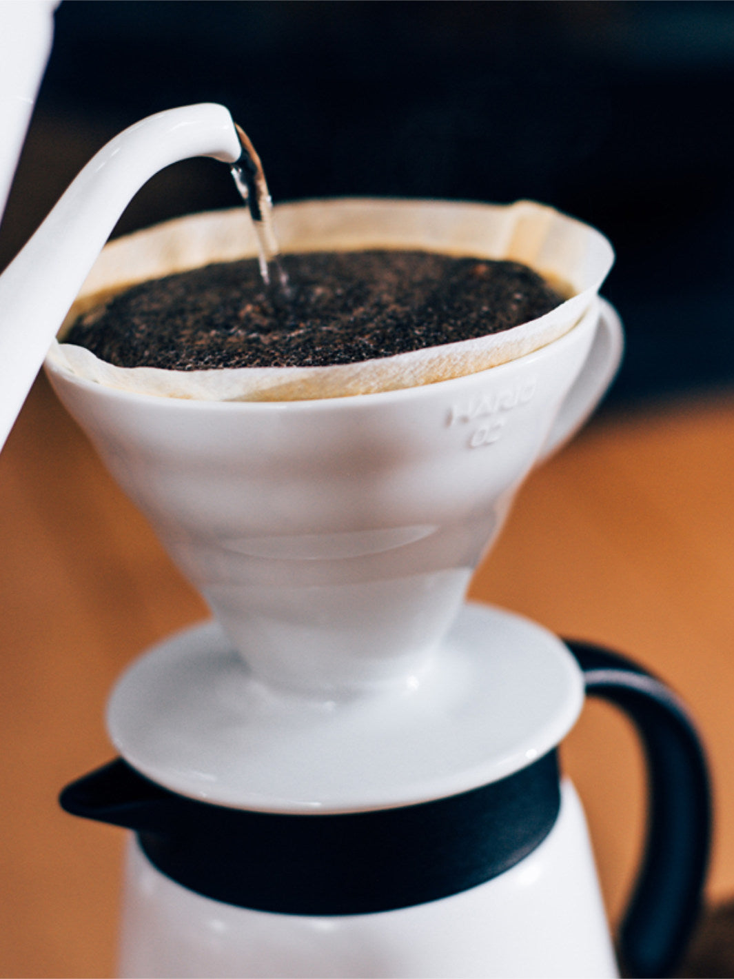 Hario - V60-02 infuseur à café en céramique