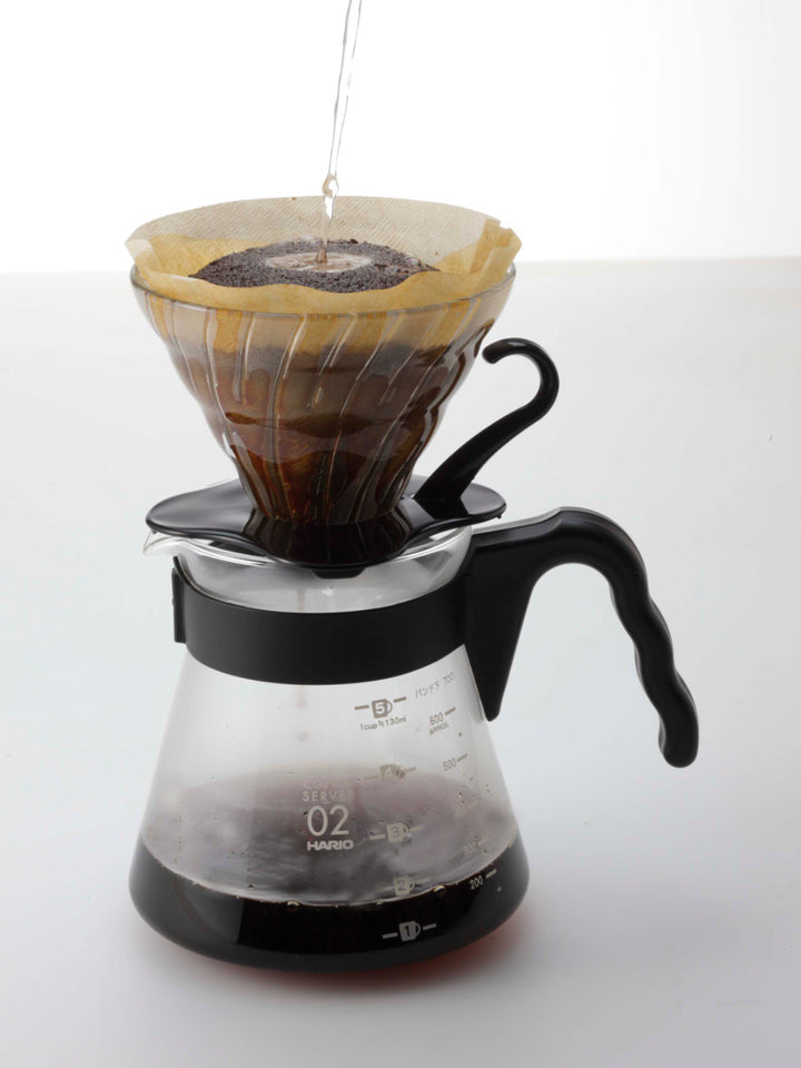 Hario - V60-02 glass coffee brewer