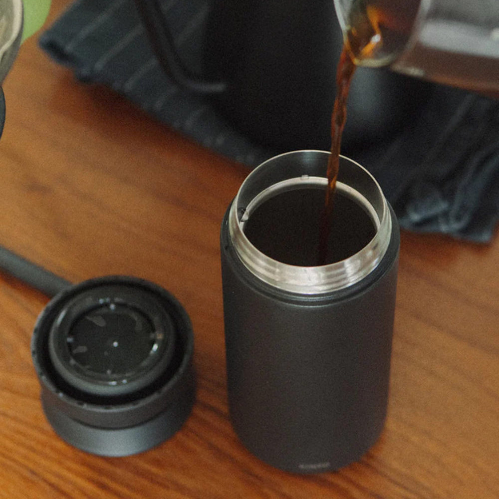 KINTO Travel Tumbler 350 ml : bouteille isotherme en acier inoxydable, chaud et froid 6 heures