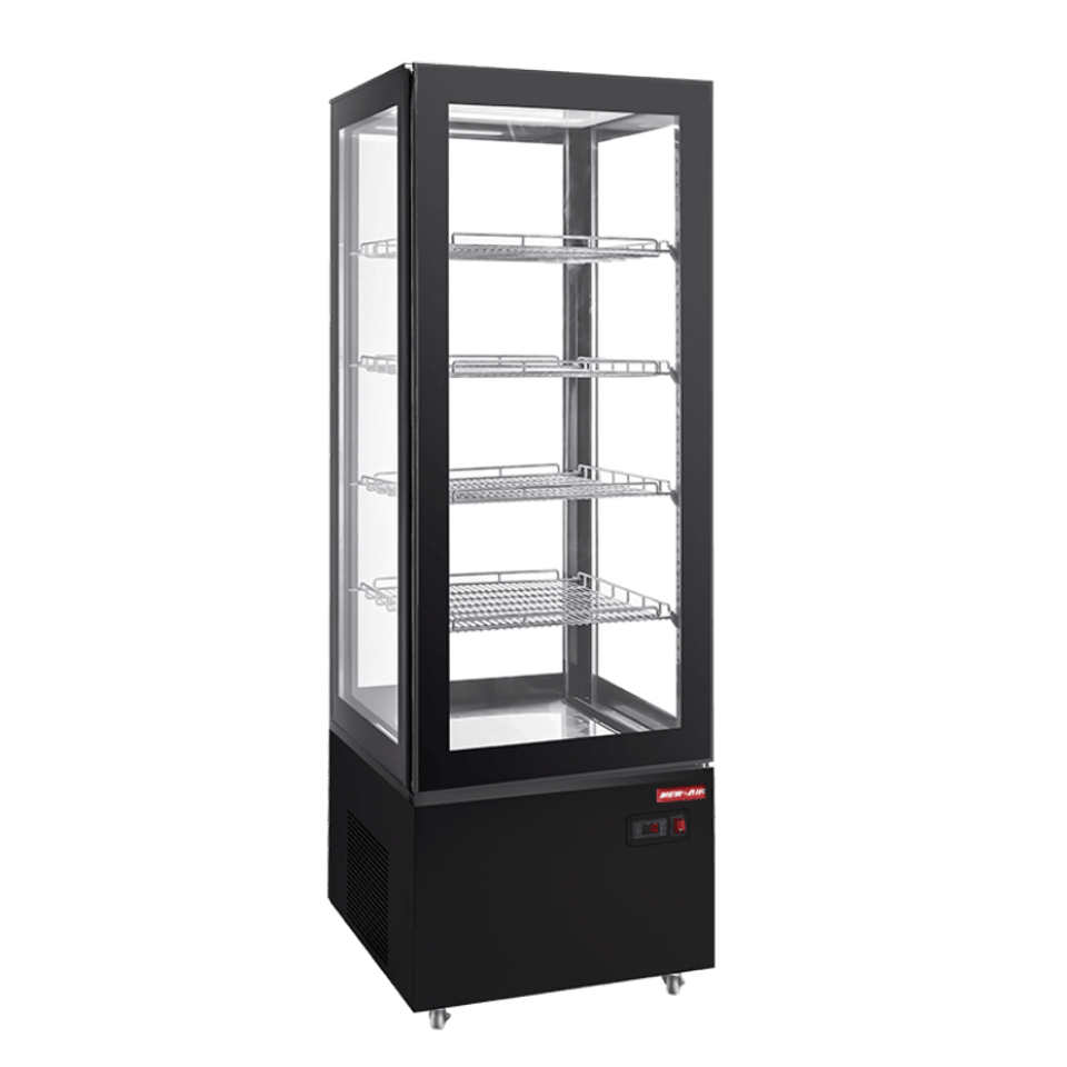 New Air - Réfrigérateur présentoir sur roues NUDC-26-S 14.13 P3 (1 porte vitrée)