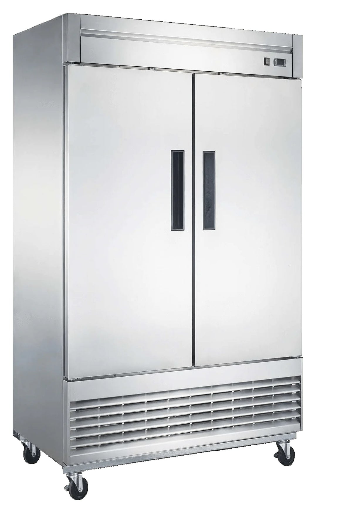 New Air - NSR-115-H 41 sq. ft. Refrigerator (2 Stainless Steel Doors)
