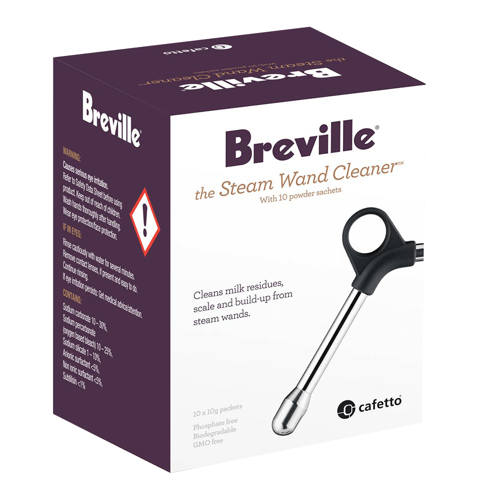 Breville Nettoyant de buse à vapeur : boîte de 10 sachets, résidus de lait