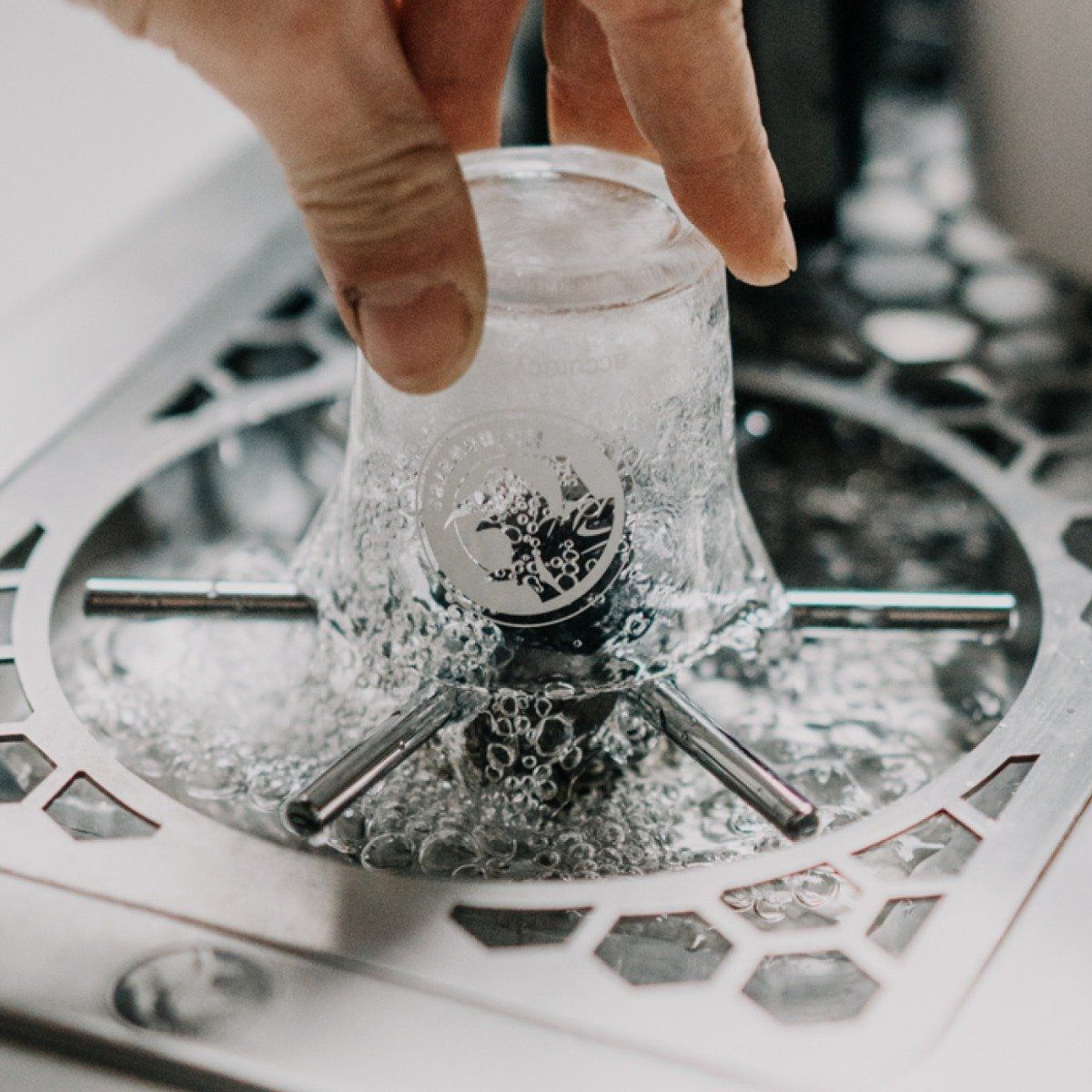 Rhino 300mm Spinjet Milk Pitcher Rinser