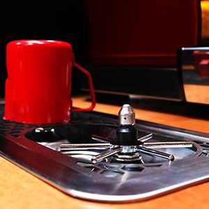 Rhino milk jug rinser 600mm Spinjet