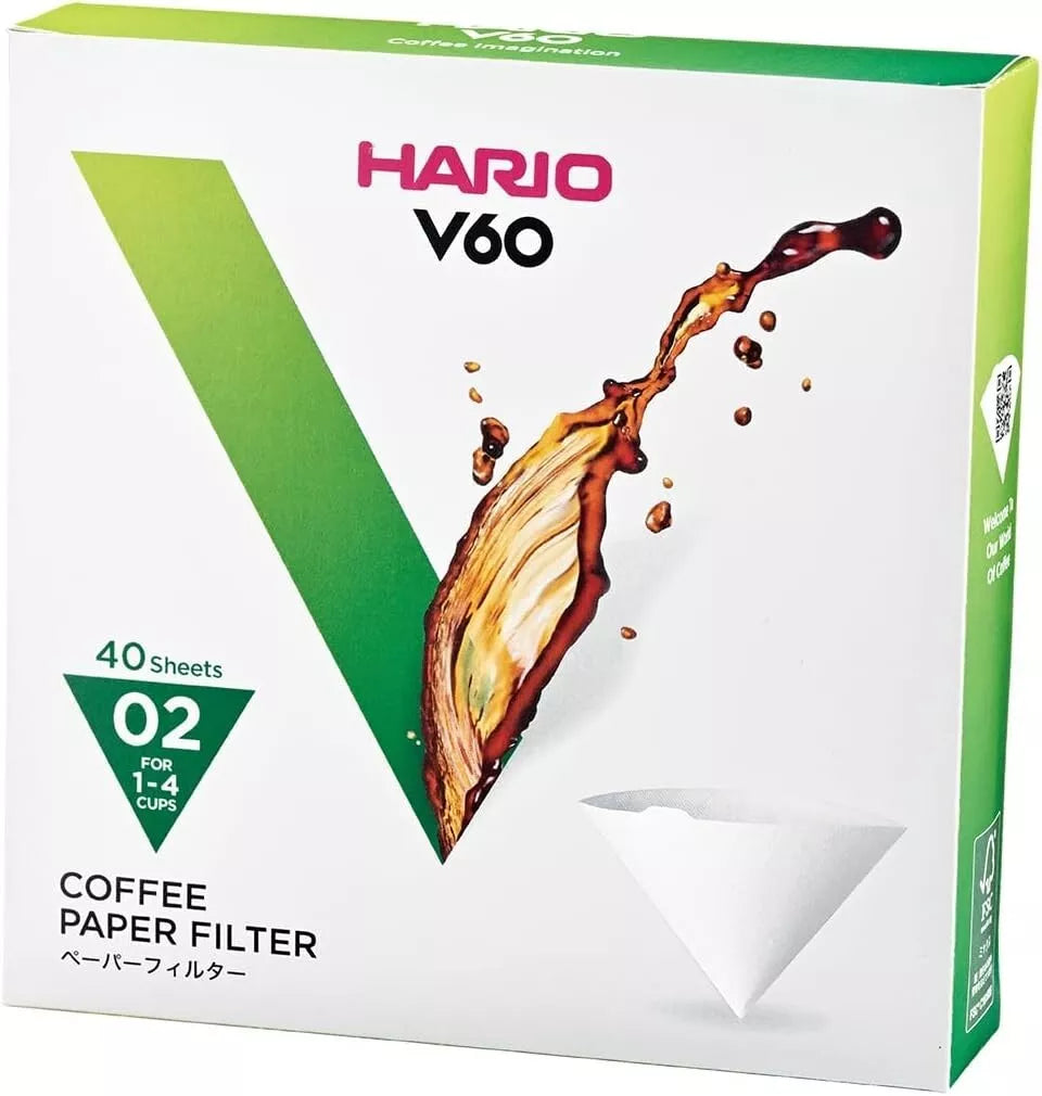 Hario - V60-02 Paper Filter (40 Units)