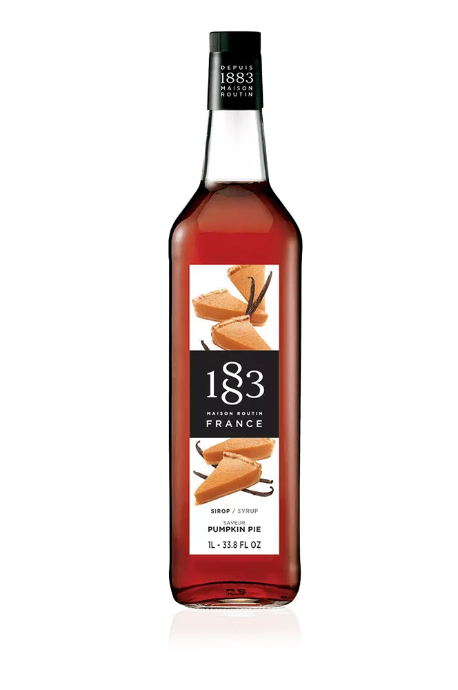 Sirop 1883 - Tarte à la citrouille