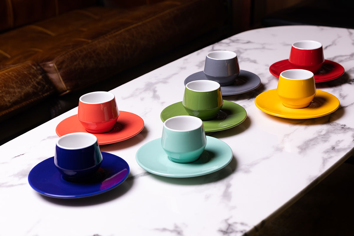 Club House - Tasse à latte & soucoupe Maniko (300 ml)