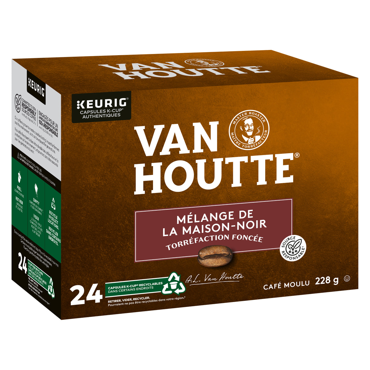Van Houtte - Mélange de la maison noir (24 unités)