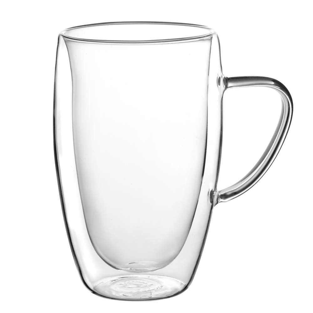 Trudeau - Java tasses en verre à double paroi 450ml (2 unités)
