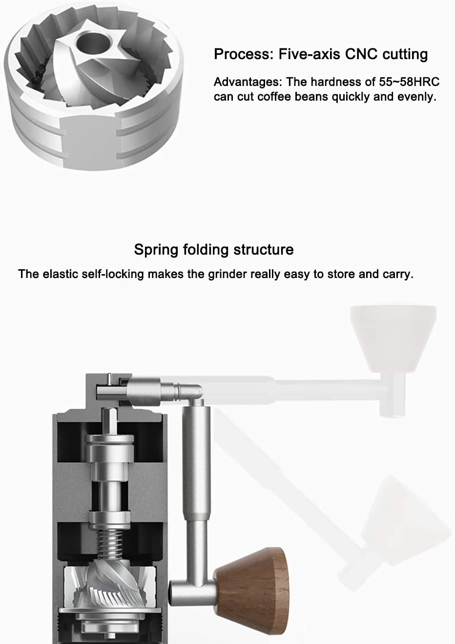 Timemore Nano Grinder Stainless