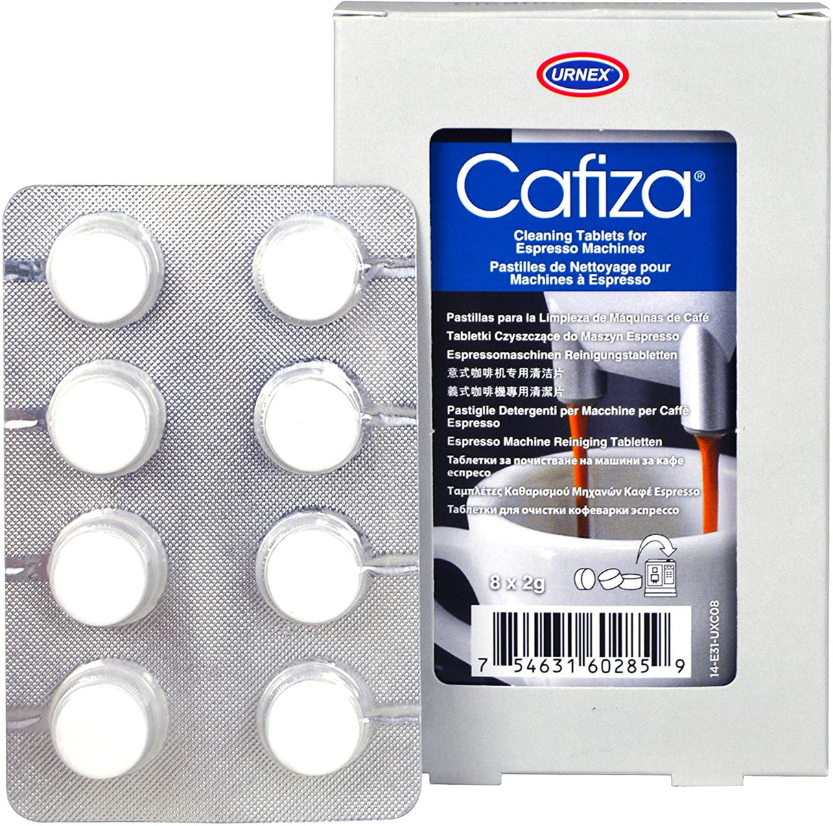 Urnex Cafiza 8 X 2 G