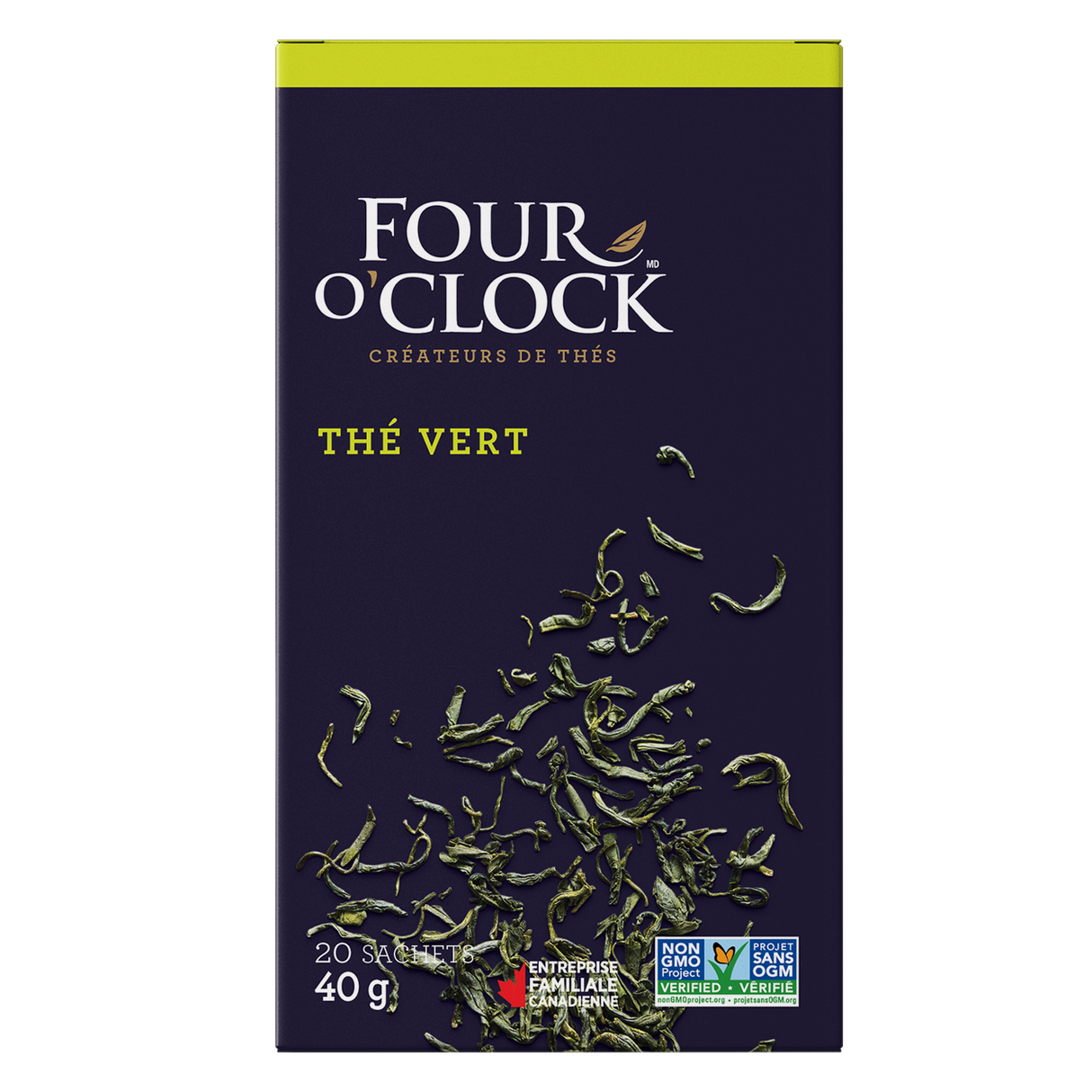 Four O'Clock - Thé vert (20 sachets)