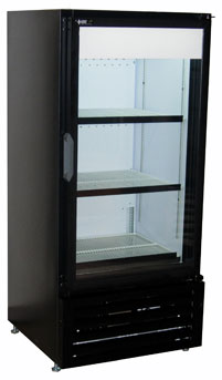 Réfrigérateur usagé QBD CD10-HC 1 porte vitrée modèle