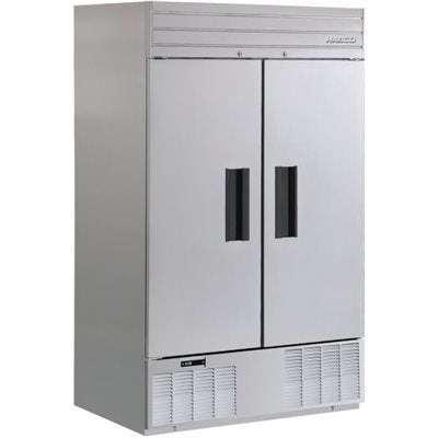 Habco - Réfrigérateur 2 portes battantes en inox SE46HCSX (47.5" x 31" x 78")