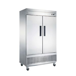 New Air - NSR-115-H 41 sq. ft. Refrigerator (2 Stainless Steel Doors)