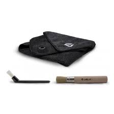 Lelit Linge En Microfibre Avec Logo Brodé et Pinceau