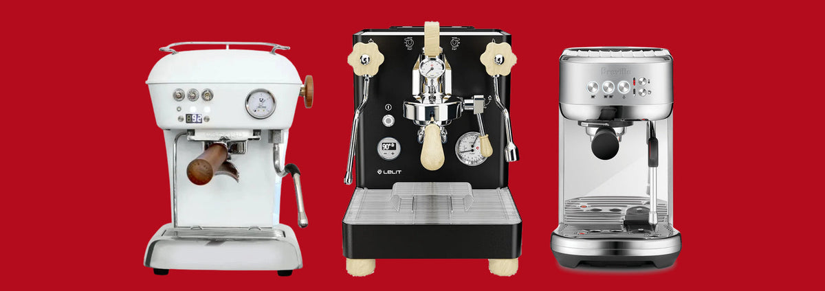 Machines espresso manuelles Ascaso, Lelit et Breville