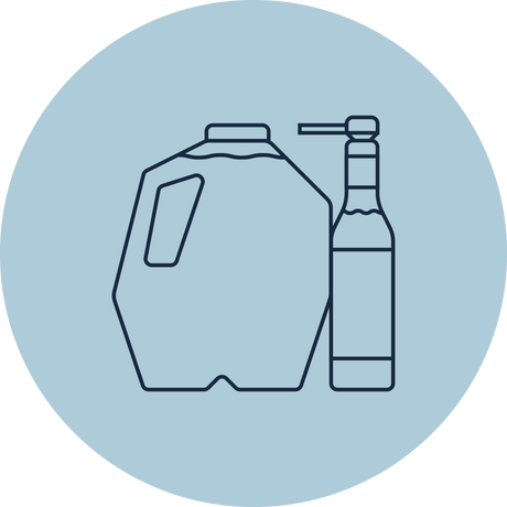 Laits et sirops
