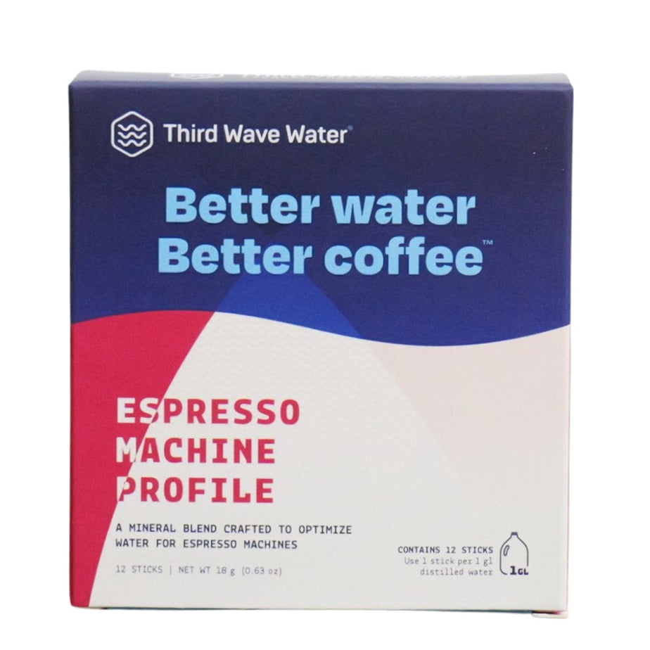 Third Wave Water : sachets minéraux profil espresso, format 1 gallon, boîte de 12