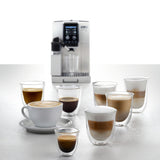 De'Longhi Dinamica Plus ECAM380: Automatic Espresso Machine with Built-In Grinder and LatteCrema System(Open Box)