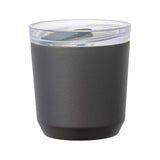 KINTO To Go Tumbler 240 ml: Vacuum-Insulated Stainless Steel Tumbler, Rotating Spill-Resistant Plug