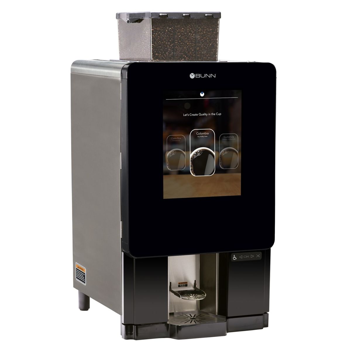 Bunn Sure Immersion 312, 120v/208v-240v Bean-to-Cup Coffee