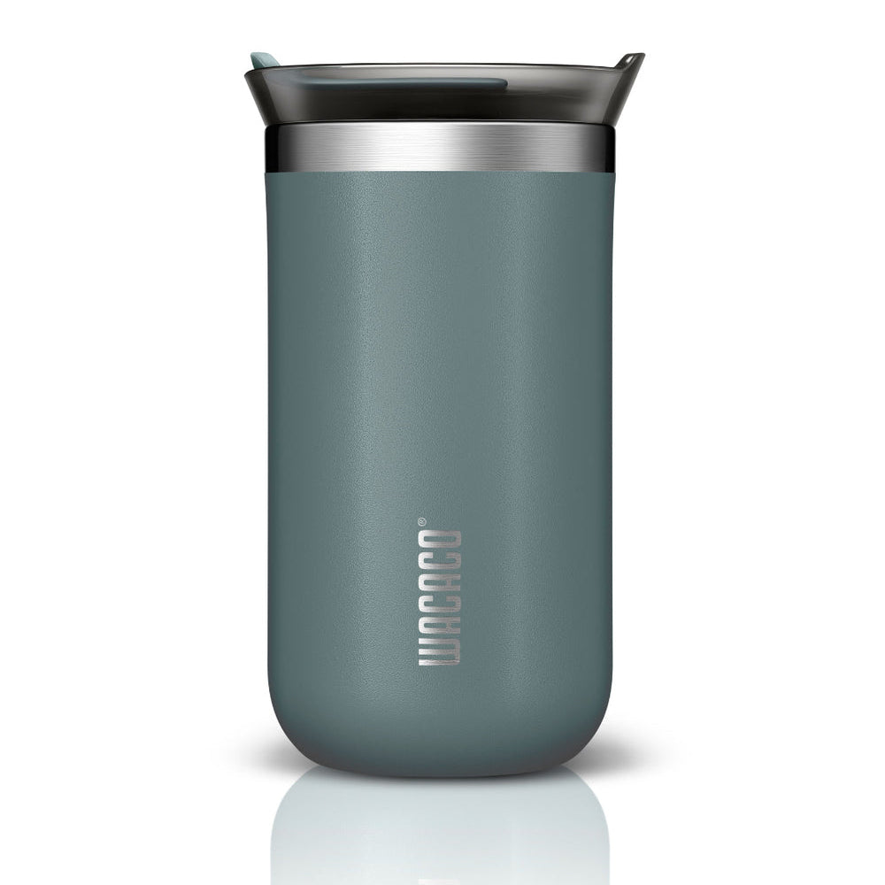 WACACO Octaroma Lungo 300 ml: Stainless Steel Insulated Travel Mug, Leak-Proof Lid