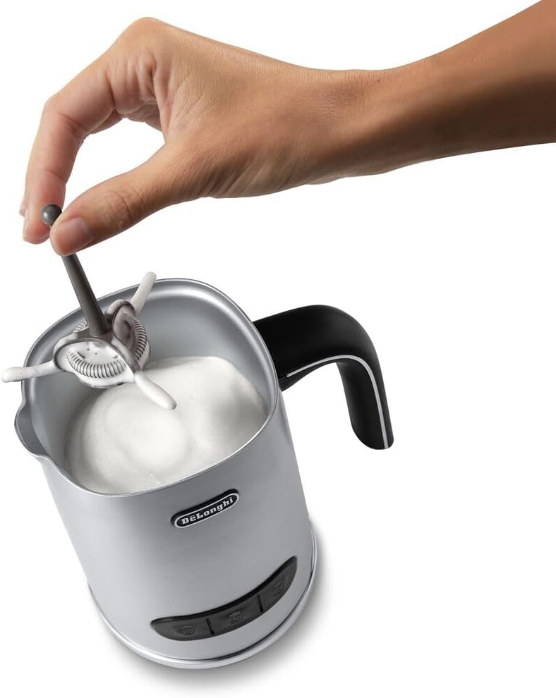 DeLonghi - LatteMix cold and hot milk frother