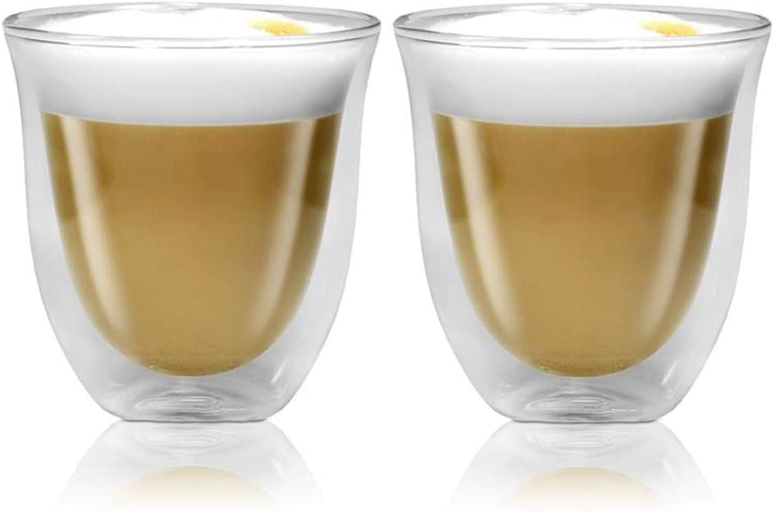 DeLonghi - Ensemble de 6 verres à cappuccino