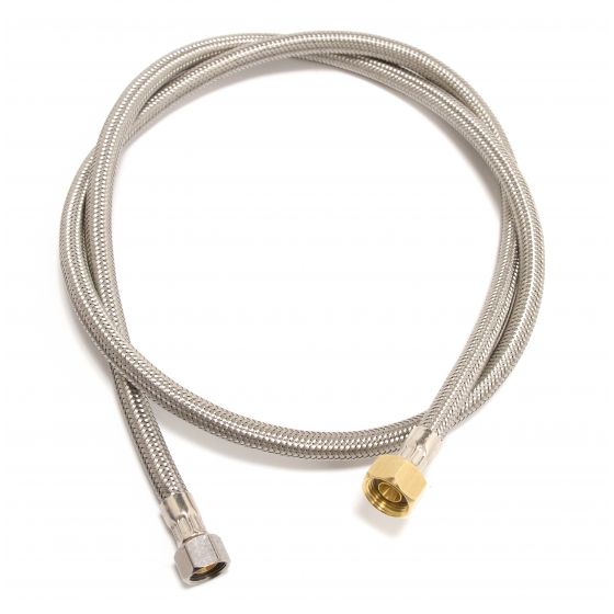 Reinforced Stainless Steel Hose 3/8 BSP x 3/8 Compression (55553)