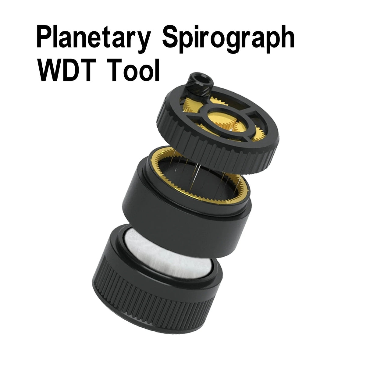 Planetary rotation gear spirograph tool WDT