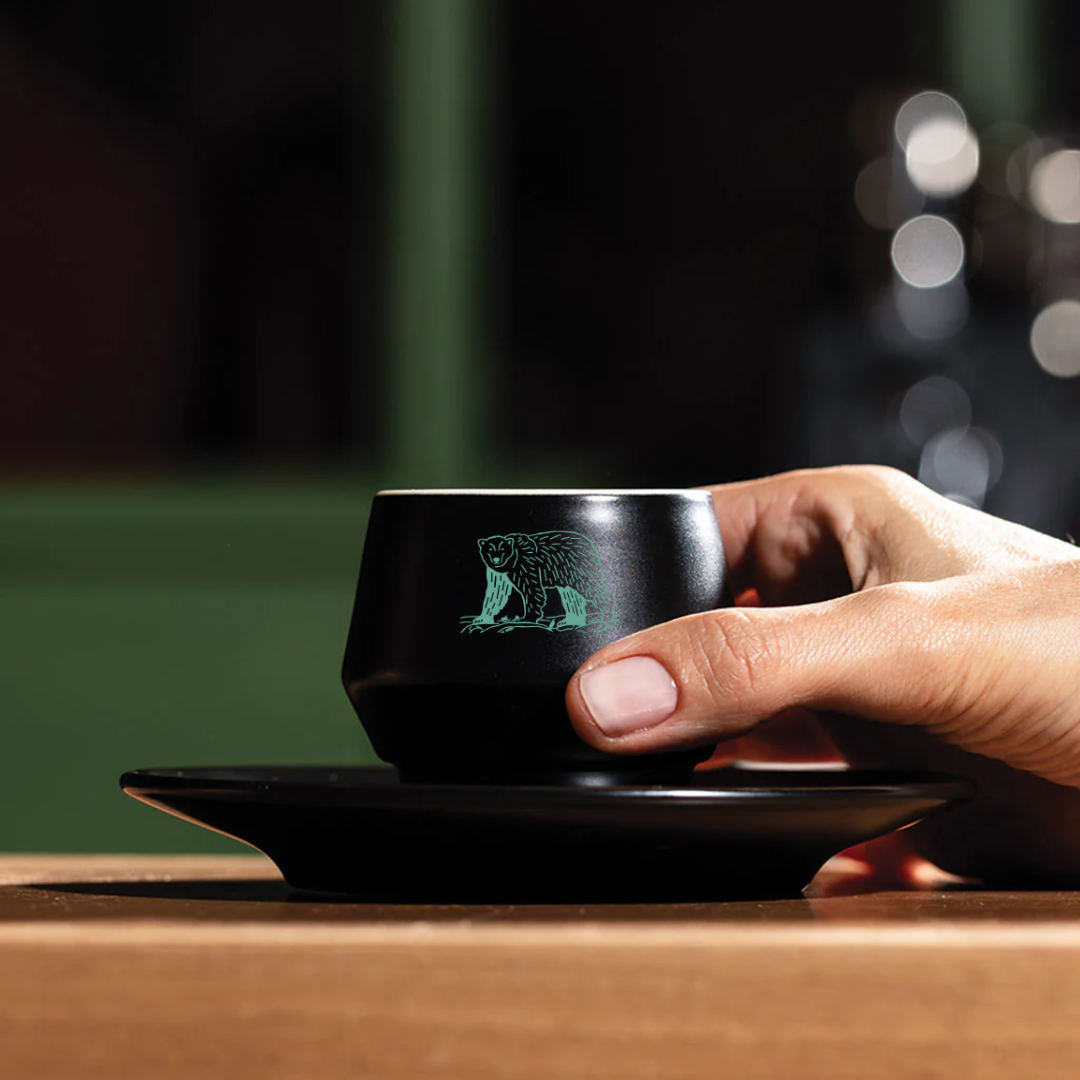 Ursae - Tasse à café Maniko avec soucoupe