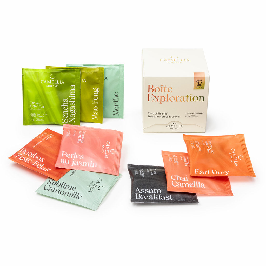 Camellia Sinensis - Exploration (box of 9 different sachets)