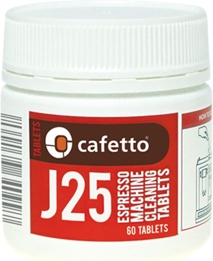 Cafetto J25 - Tablettes de nettoyage 2.5g pour machines à espresso super-automatiques